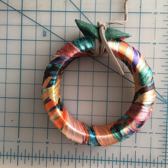 Bundle Sale! Colorful Fabric Wrapped Bangle - Picture 3 of 3